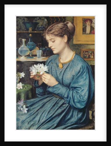 Portrait of Agnes Poynter, 1867 by Edward John Poynter