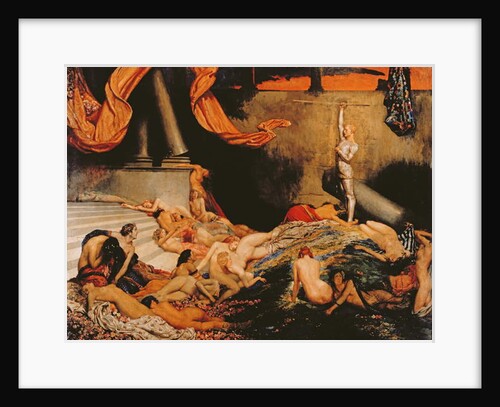 The Arrested Spear by John Byam Liston Shaw