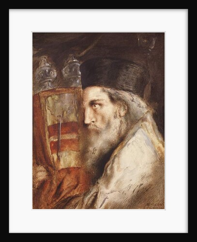 Rabbi Carrying the Torah by Simeon Solomon