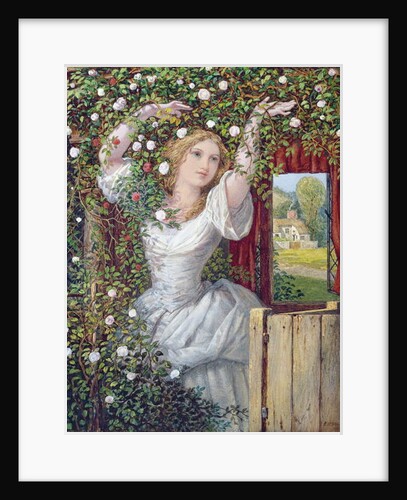 Gardener's Daughter, 1860 by Edward Henry Wehnert