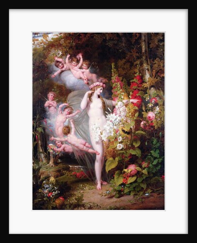 Flora unveiled by Zephyrs, 1807 by Richard Westall