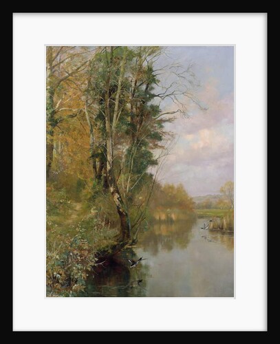 The River Frome, Morton nr Dorchester, 1901 by Frederick William Newton Whitehead