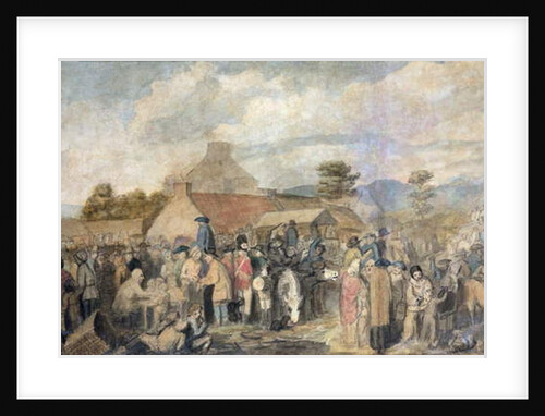 Pitlessie Fair, 1804 by David Wilkie