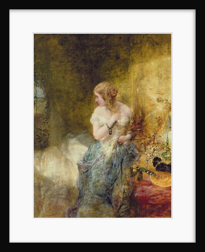The Boudoir, 1860 by Alfred Woolmer