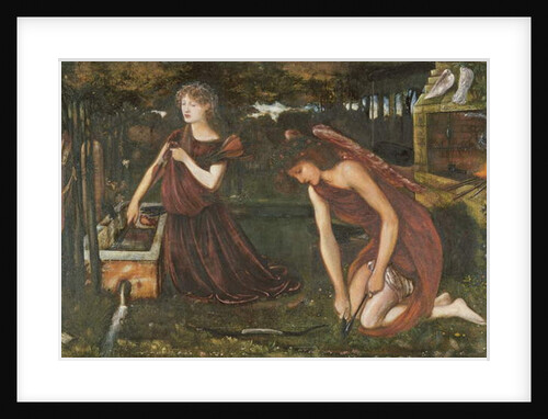 Cupid's Forge by Edward Coley Burne-Jones