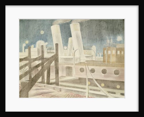 Brighton Queen at Night, 1935 by Eric Ravilious
