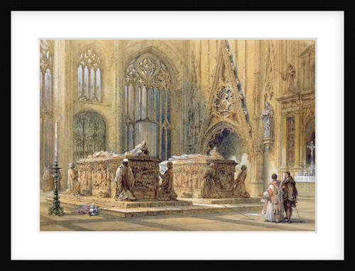 Cathedral Interior, 1867 by Samuel Read