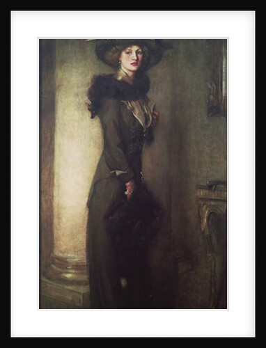 The Beaver Hat, c.1912 by Edward Arthur Walton