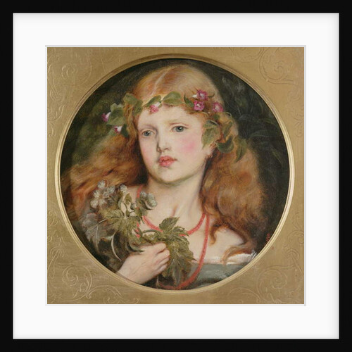 Study of a Girl's Head, 1863 by Simeon Solomon