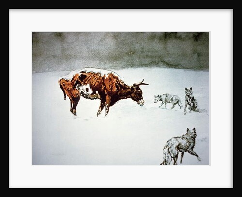 Waiting for the Chinook, 1887 by Charles Marion Russell