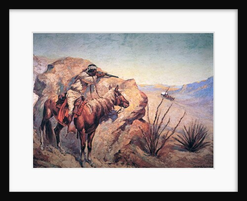 Apache Ambush by Frederic Remington