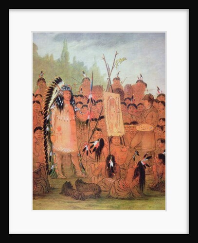 Self Portrait, c.1835 by George Catlin