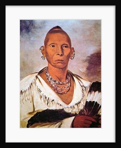 Black Hawk, 1832 by George Catlin