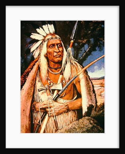 Iroquois Chief by Henry H. Cross