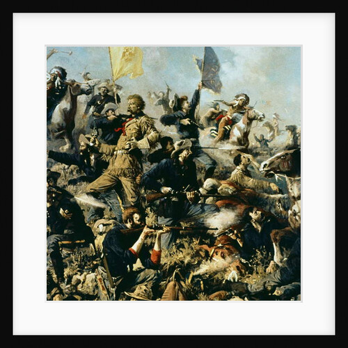 Battle of Little Bighorn, 25th June 1876 by Edgar Samuel Paxson