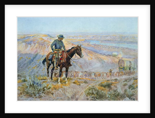 The Wagon Boss by Charles Marion Russell