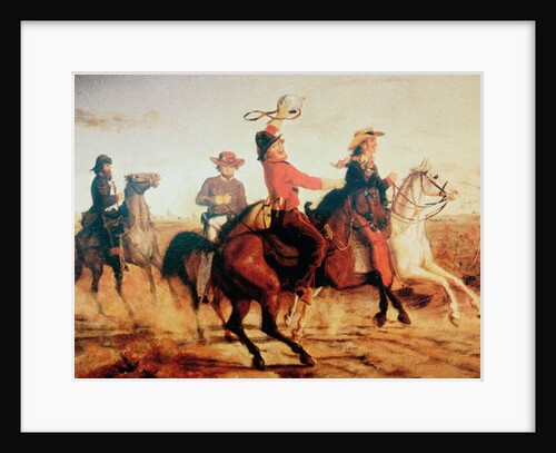 Terry's Texas Rangers, c.1845 by Carl von Iwonski