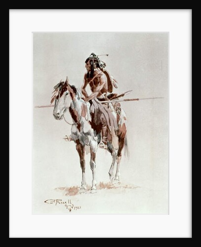 Powder Face, 1903 by Charles Marion Russell