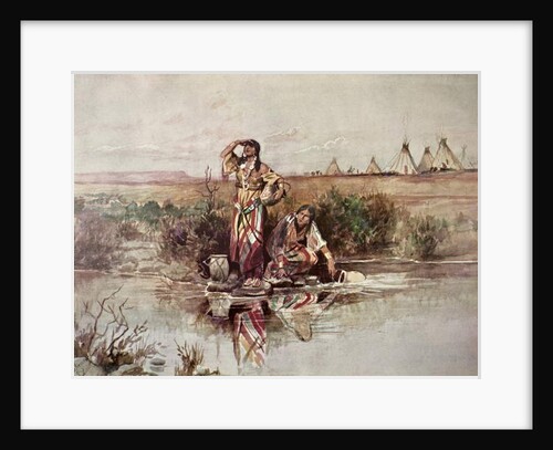 Our Warriors Return, 1895 by Charles Marion Russell
