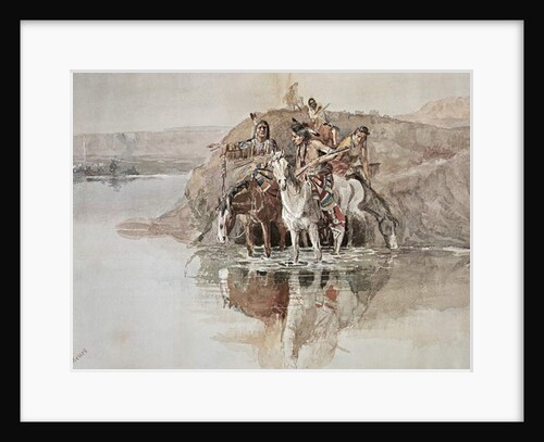 Native American 'War Party' by Charles Marion Russell