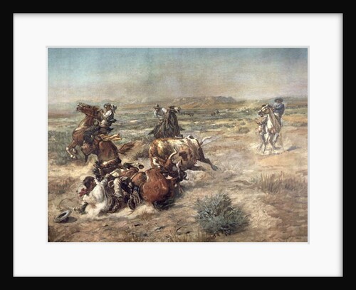 The Strenuous Life, 1901 by Charles Marion Russell