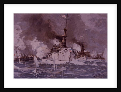 Spanish-American War 1898, Battle of Santiago de Cuba, 1900 by Stoewer Willy