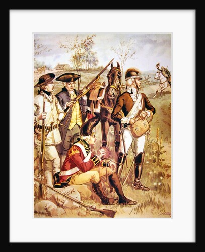 American Continental Army: Uniforms of independent company organizations of 1774-5 by Henry Alexander Ogden