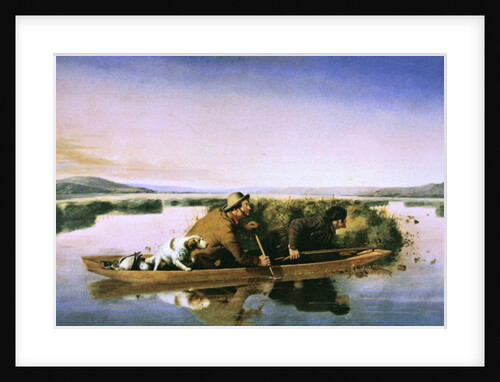 Duck Hunters on the Hoboken Marshes, New Jersey, 1849 by William Tylee Ranney