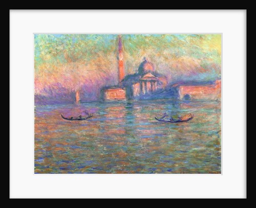 San Giorgio Maggiore, Venice, 1908 by Claude Monet