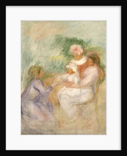Women and Child, c.1896 by Pierre Auguste Renoir