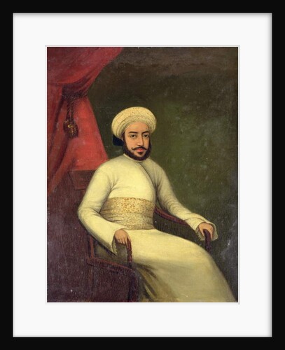 Portrait of a man by English School