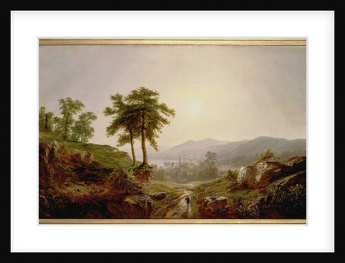 On the Path by John William Casilear