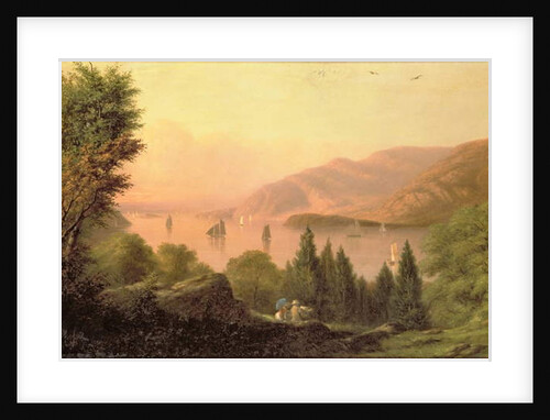 Picnic along the Hudson, 1881 by Robert Walter Weir