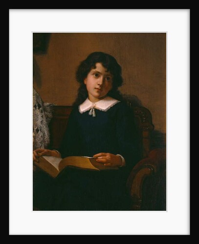 Portrait of a Young Girl by Lemuel Everett Wilmarth
