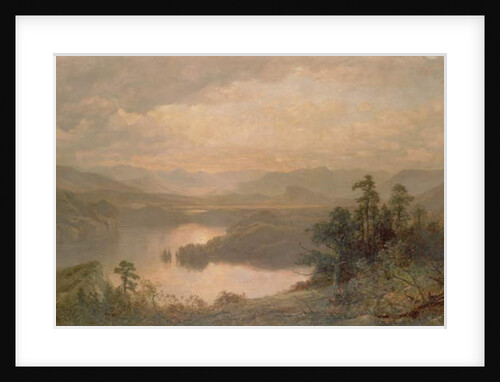 Lake Placid and the Adirondack Mountains from Whiteface, 1878 by James David Smillie