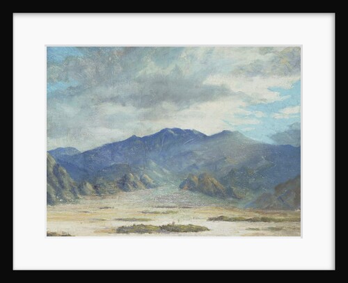 California Desert Scene by Harold Arthur Streator
