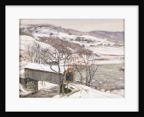 The Covered Bridge by George Gardner Symons