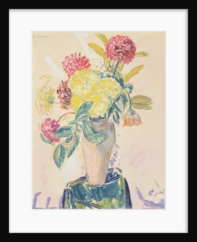 Zinnias, c.1926 by Alfred Henry Maurer