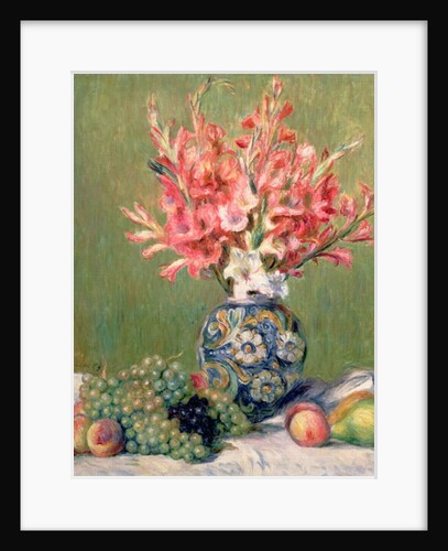 Still life of Fruits and Flowers, 1889 by Pierre Auguste Renoir