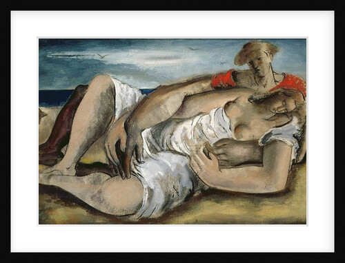 Lovers on the Beach, 1933 by Bernard Meninsky
