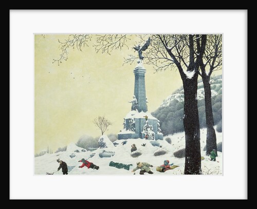 In the Park, Winter by Stephane Poulin