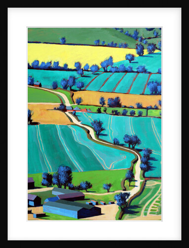 Country Lane Summer II, 2016 by Paul Powis