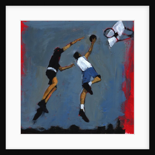 Basketball players, 2009 by Paul Powis