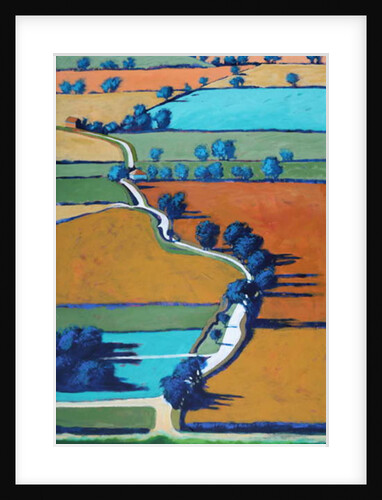 Lane towards Ledbury by Paul Powis