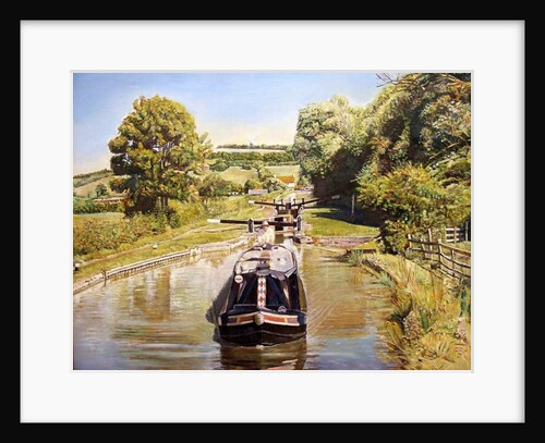 Napton Top Lock, 2008 by Kevin Parrish