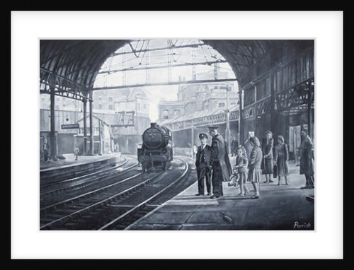 Waiting for the Train, 2008 by Kevin Parrish