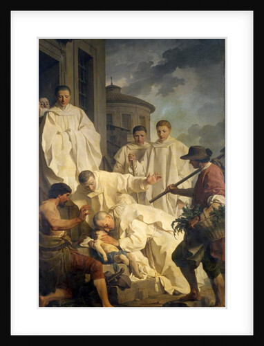 The miracle of St Benedict, 1744 by Pierre Subleyras