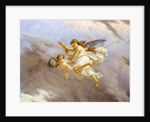 Detail of the ceiling by Cesare Mariani