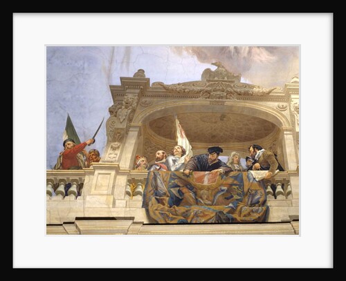 Ettore, Andrea Doria, F. Ferrucci, M. Colonna and Doge Morosini by Cesare Mariani