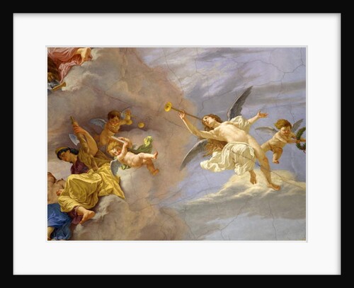 Detail of the ceiling by Cesare Mariani